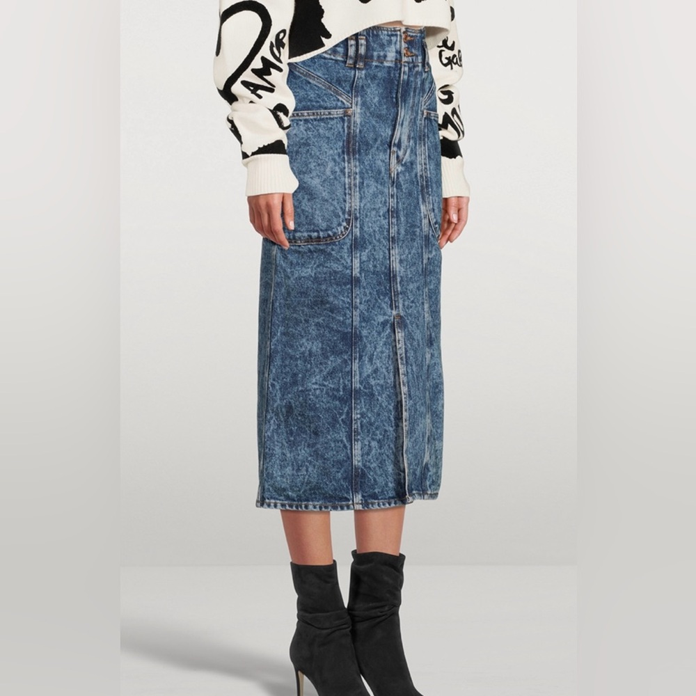 Marant Etoile denim skirt